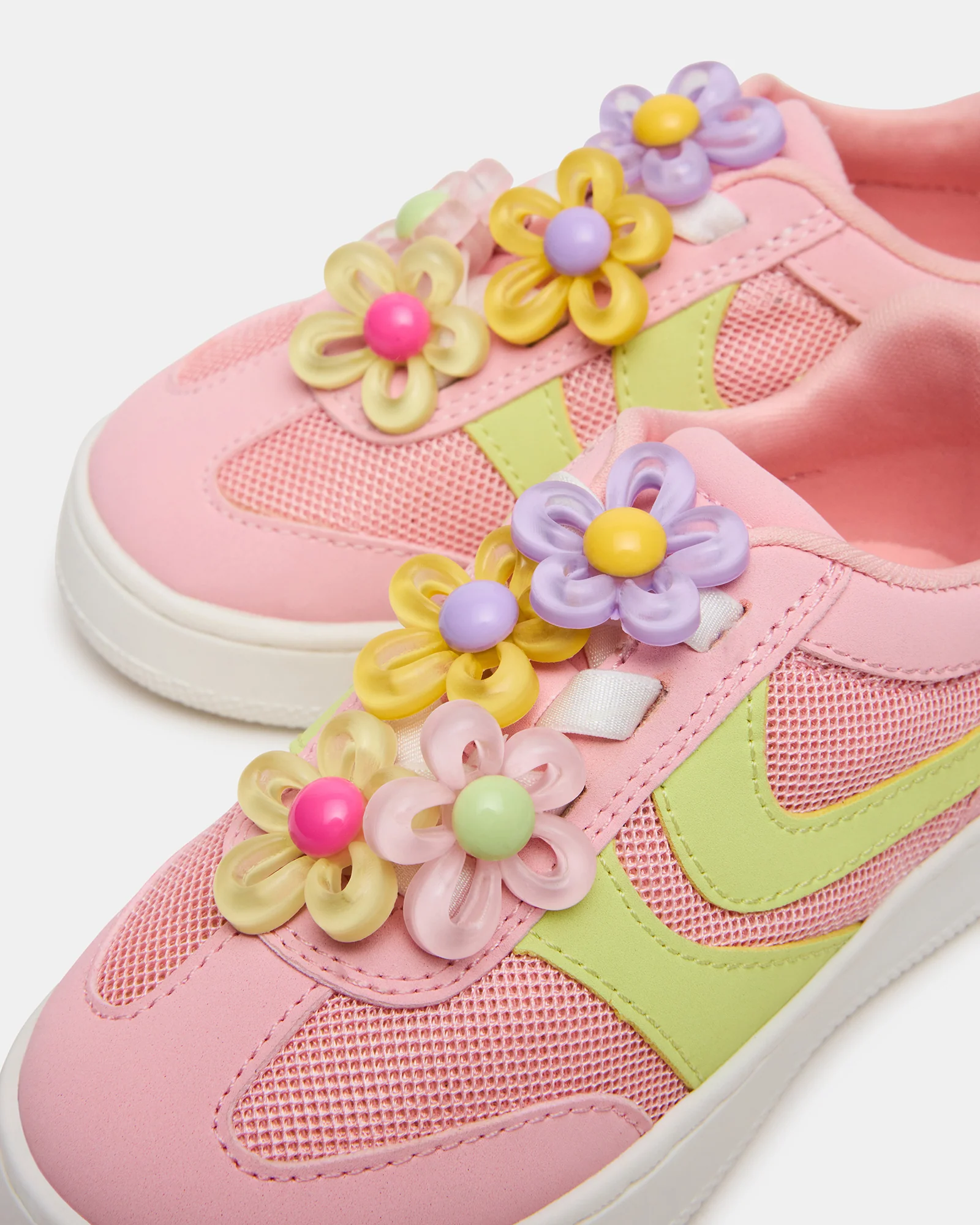 TODDLERS' JERSEY LIME/PINK - Image 3